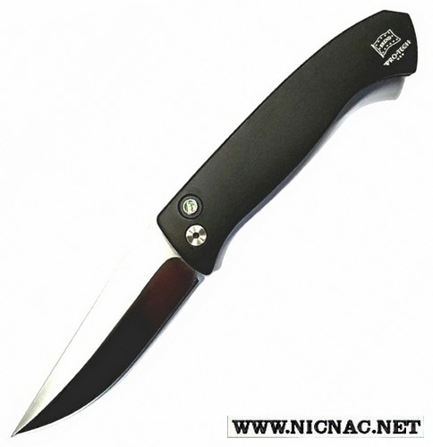 protech brend 3 automatic knife protech brend 3 1321 satin black pearl button 2018 production